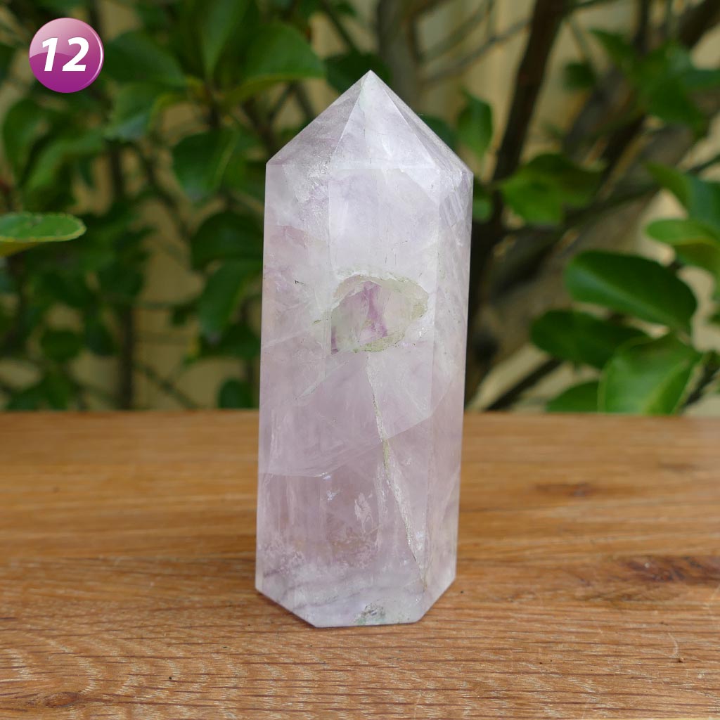 Rainbow Fluorite Point for Reiki Healing Energy Balaning and Meditation