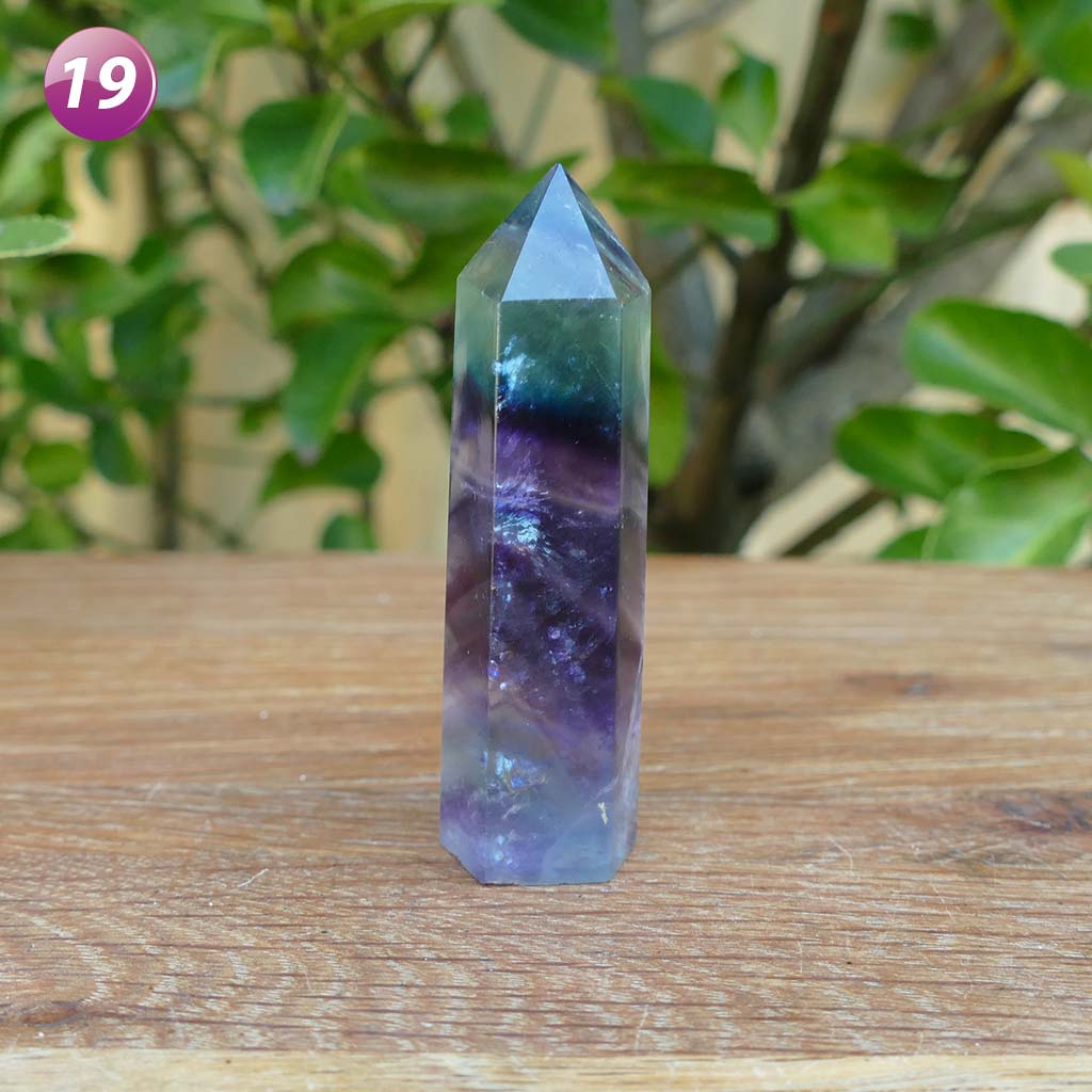 fluorite point crystal