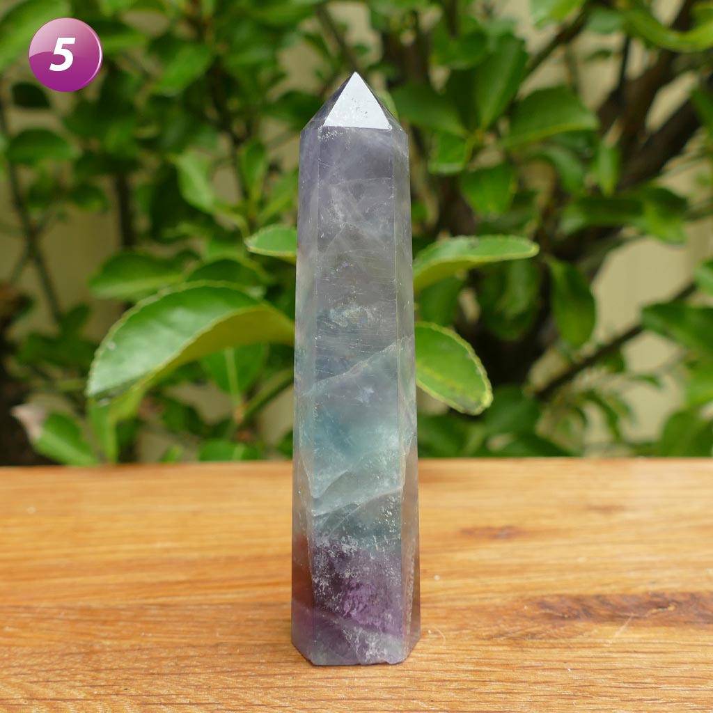 Fluorite Crystal Points Green Fluorite Rainbow Fluorite