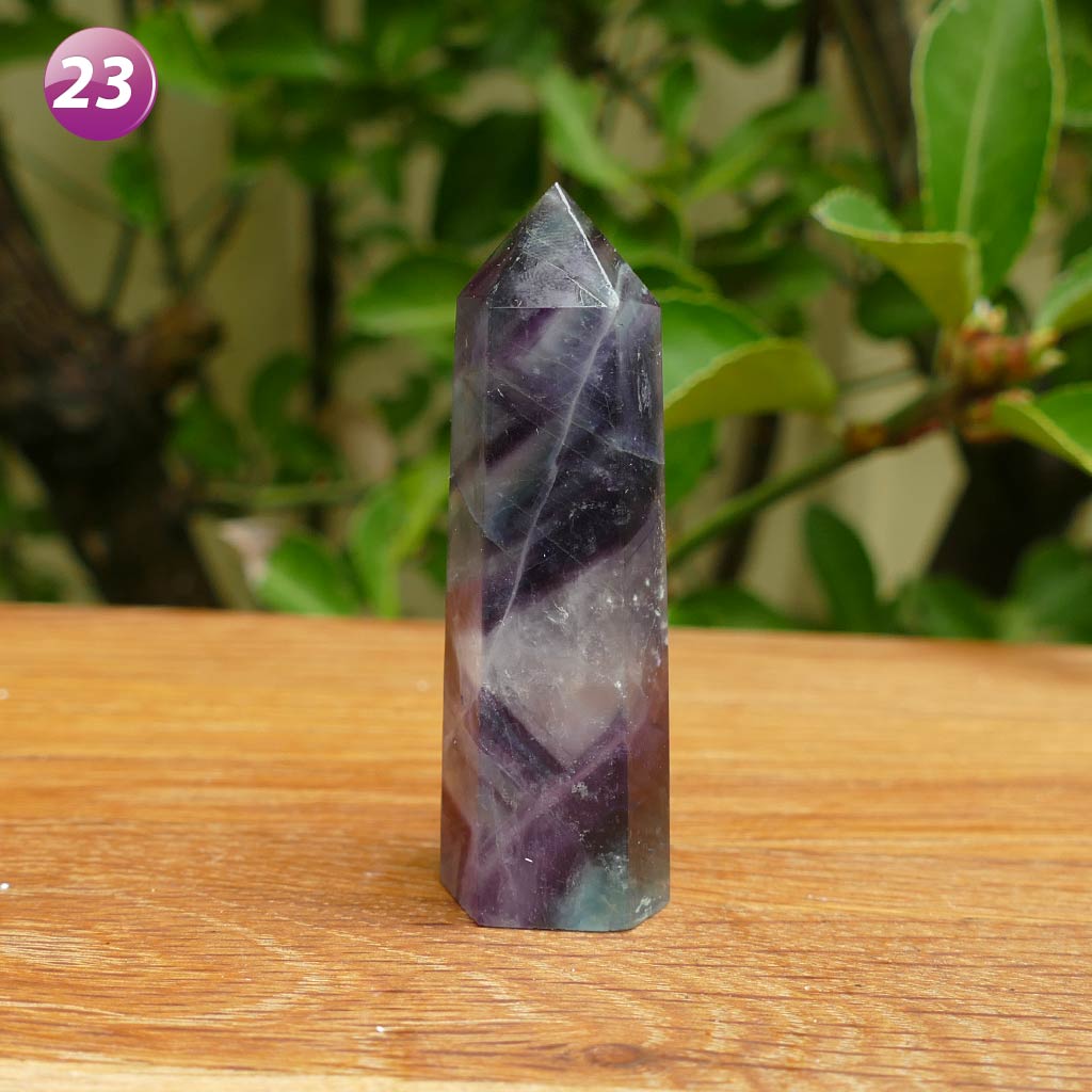 fluorite point crystal