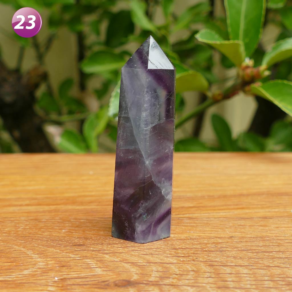 fluorite point crystal