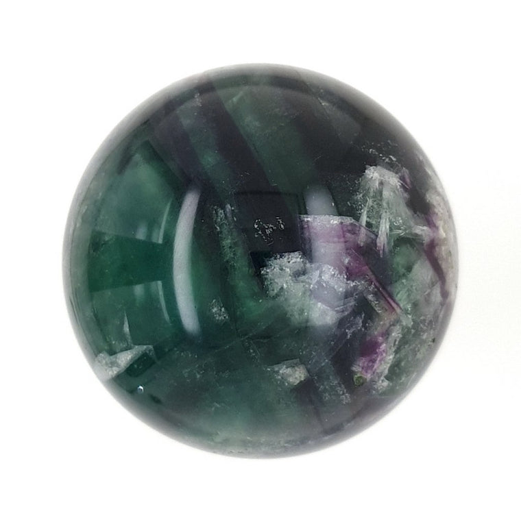 fluorite crystal sphere