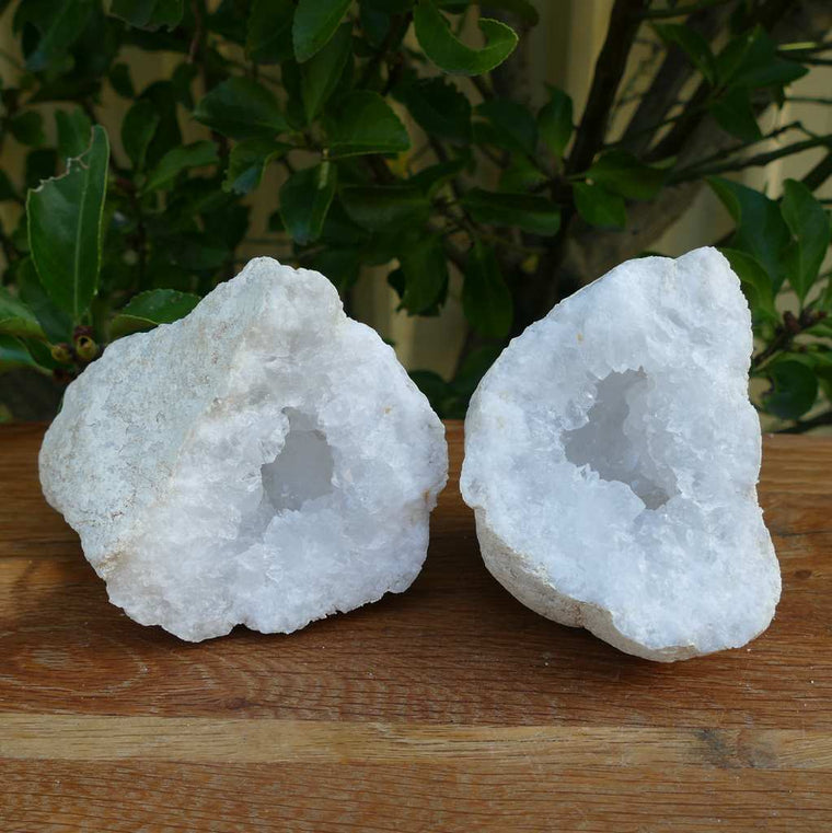 quartz and calcite friendship geode