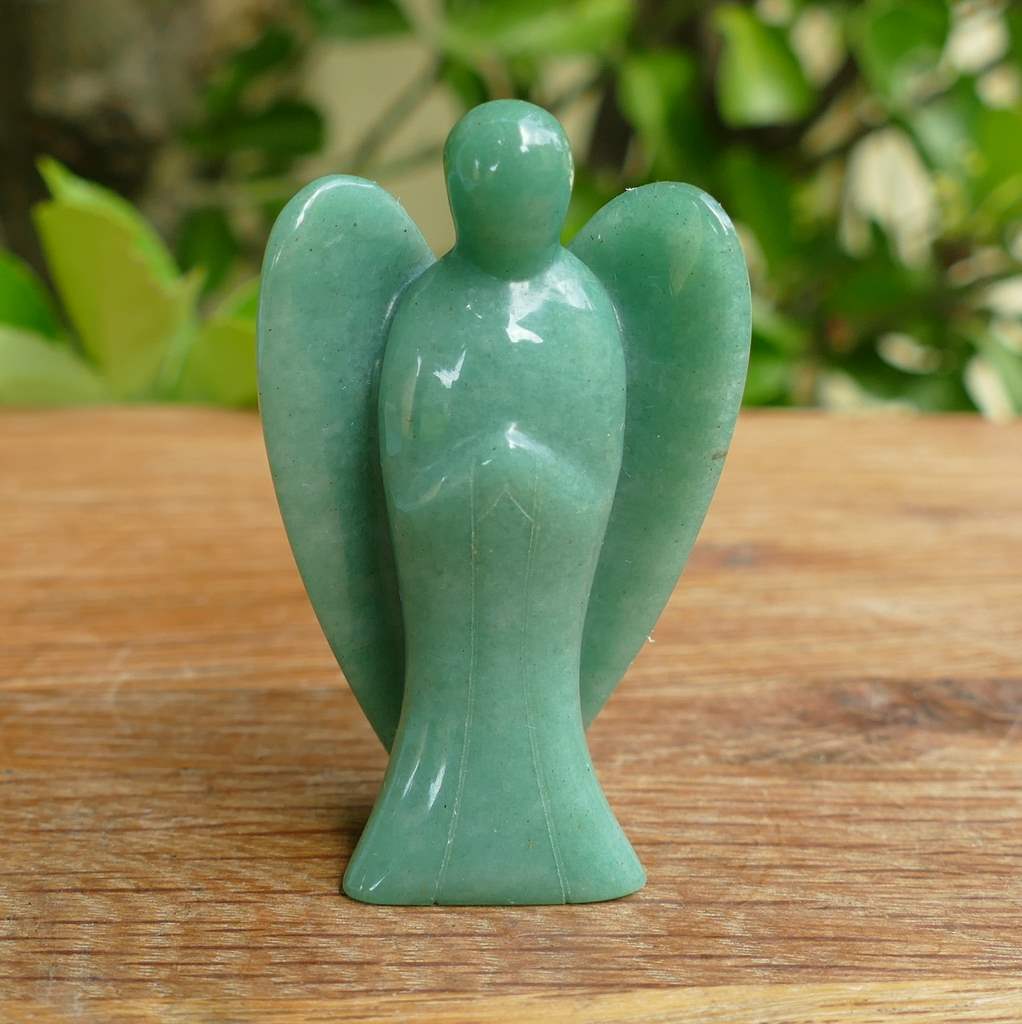 green aventurine guardian angel