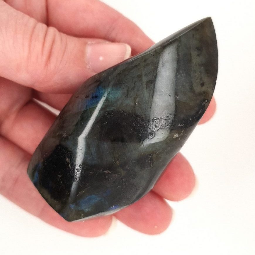 labradorite crystal flame