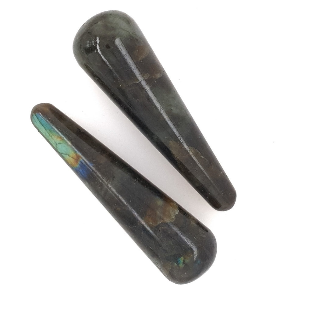 labradorite crystal wands