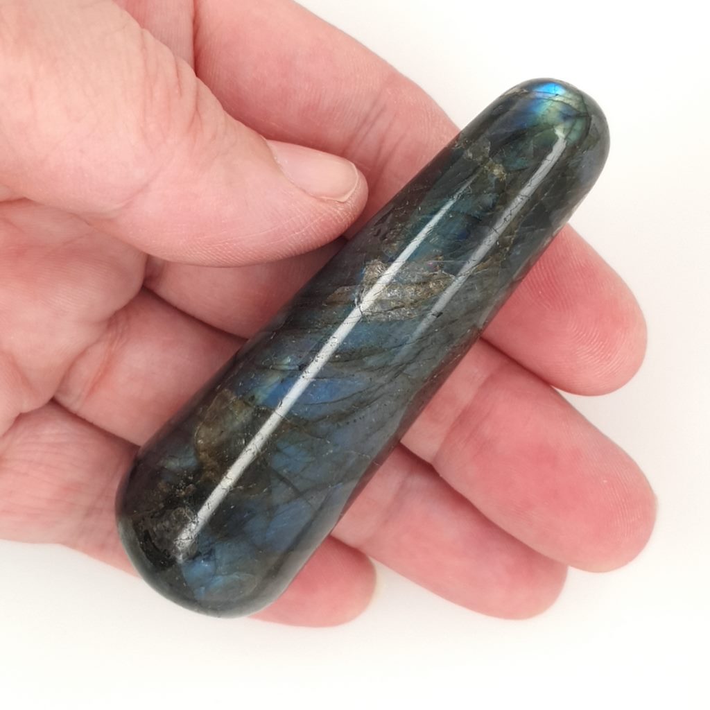 labradorite crystal wands