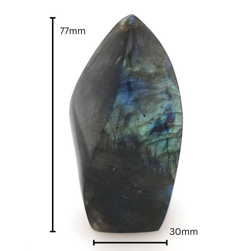 Labradorite Crystal Flame