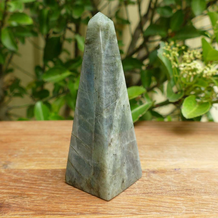 labradorite obelisk