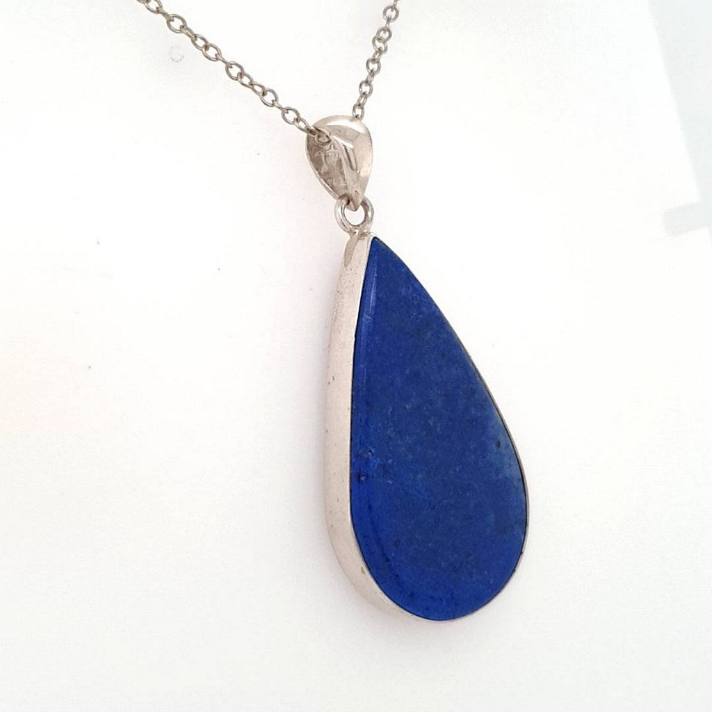 lapis lazuli crystal pendant