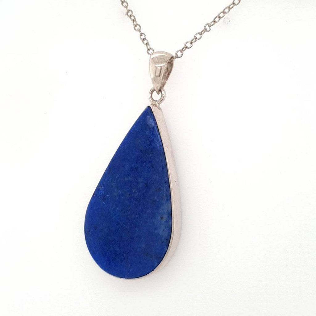 lapis lazuli crystal pendant