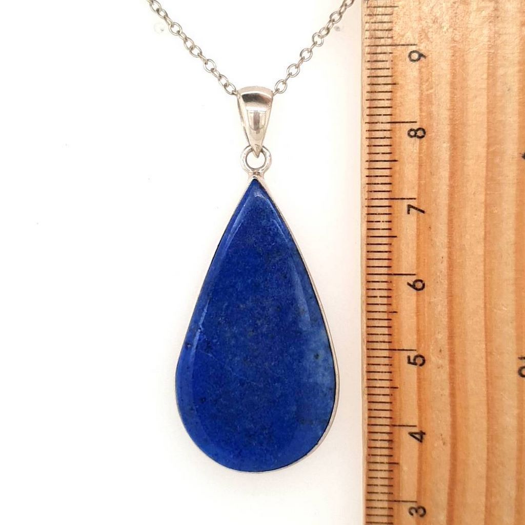 lapis lazuli crystal pendant