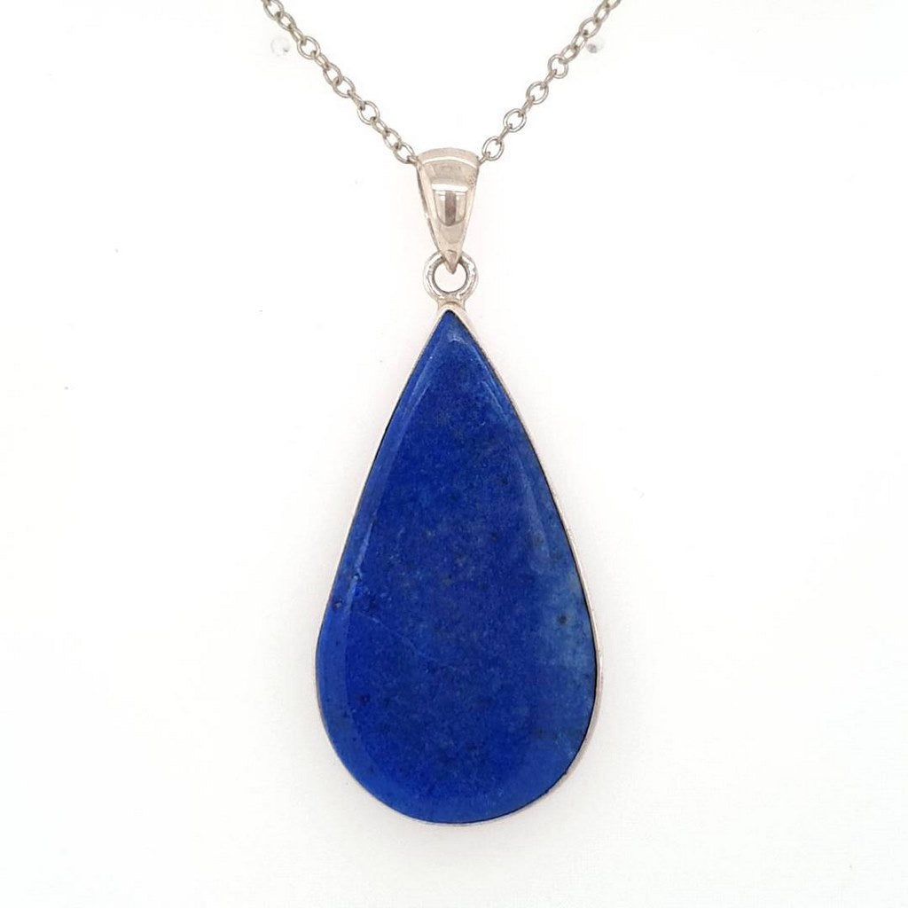 lapis lazuli crystal pendant