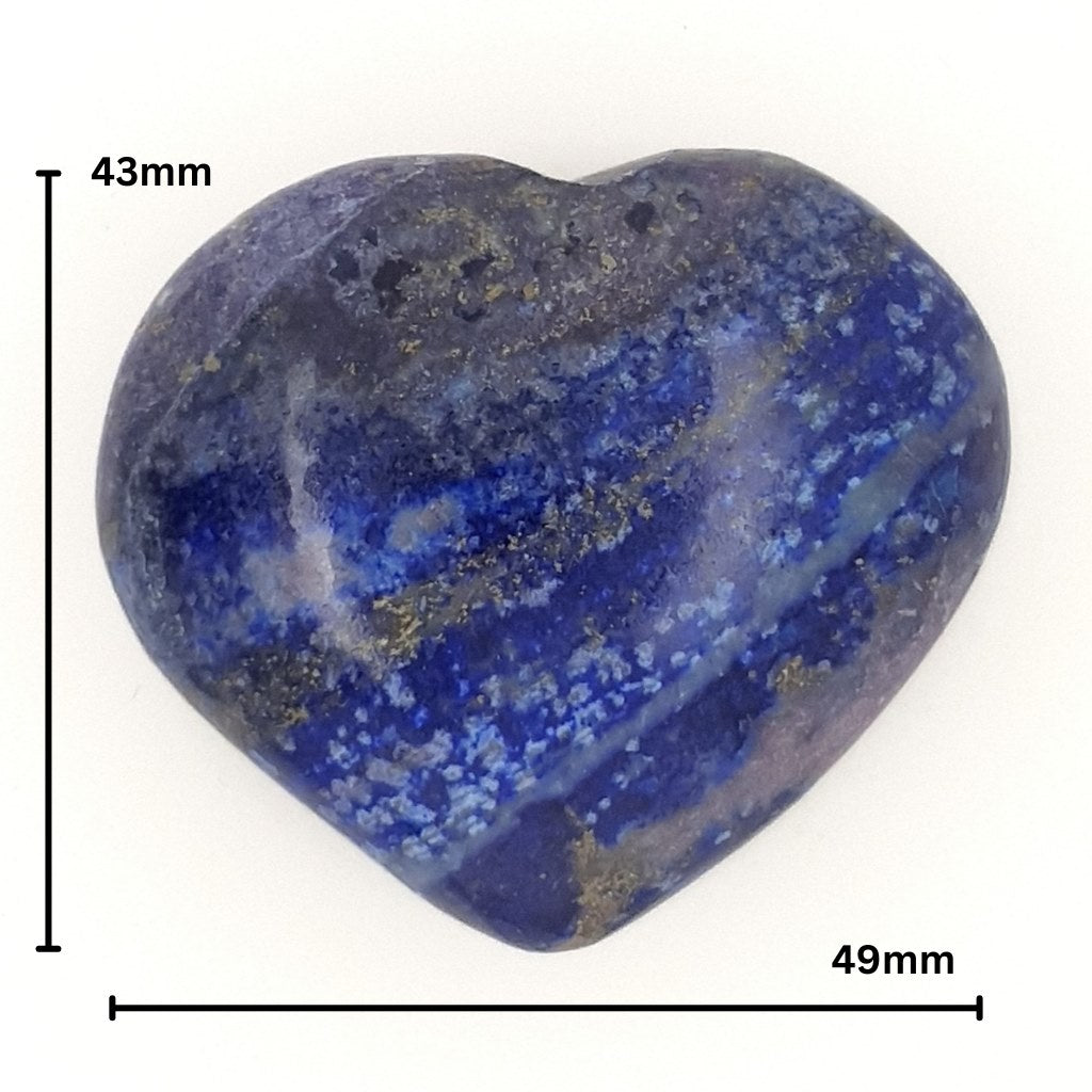 lapis lazuli heart