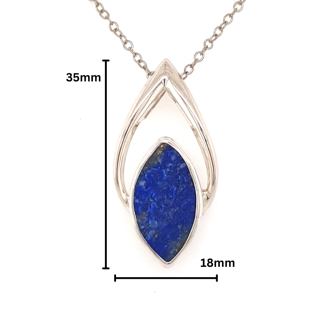 lapis lazuli natural pendant