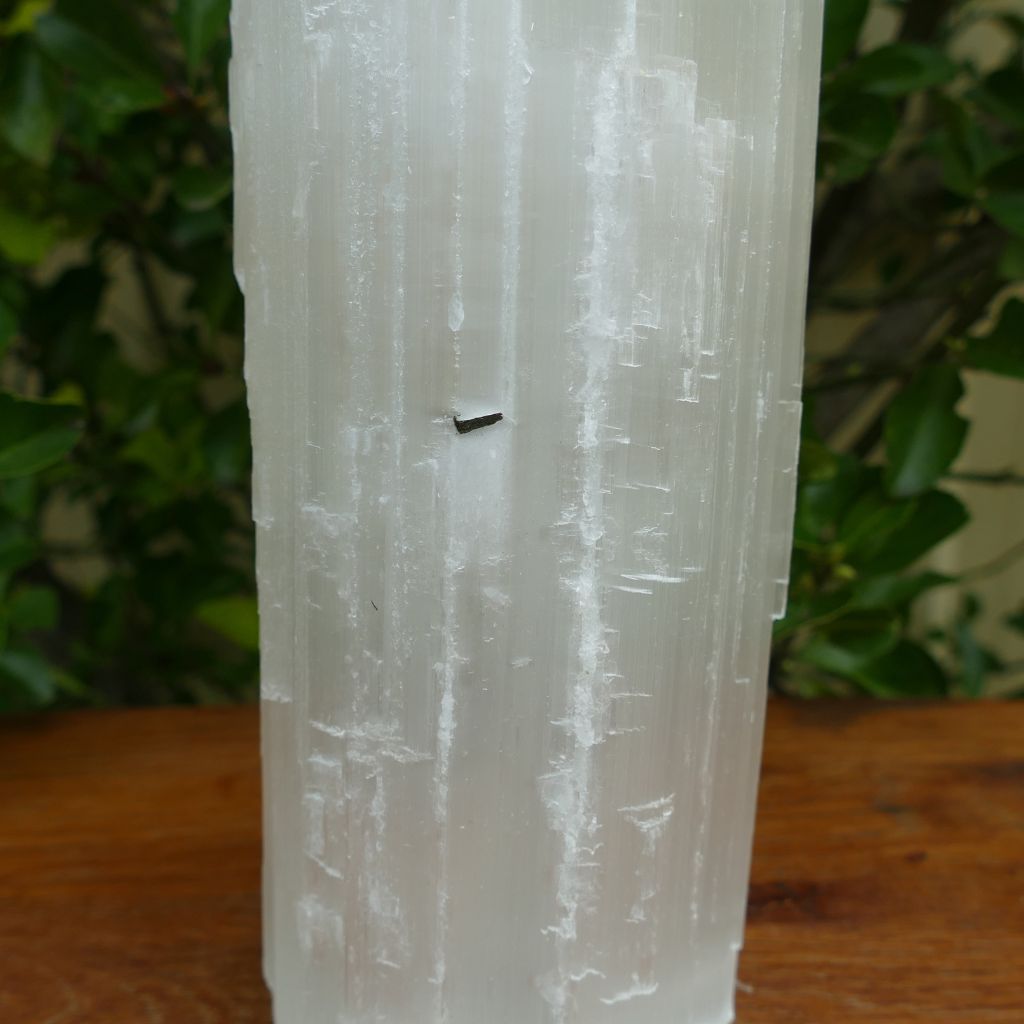 large selenite lamp
