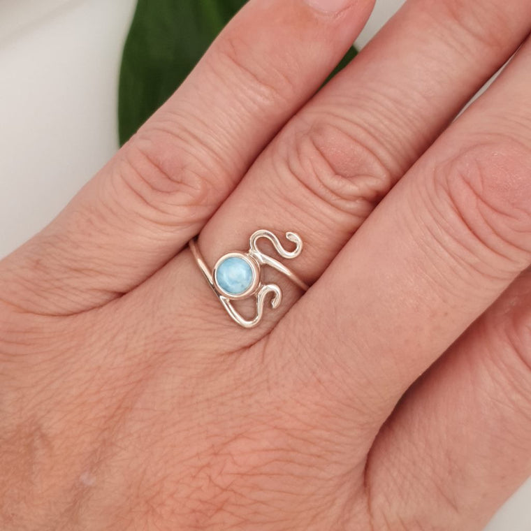 larimar ring