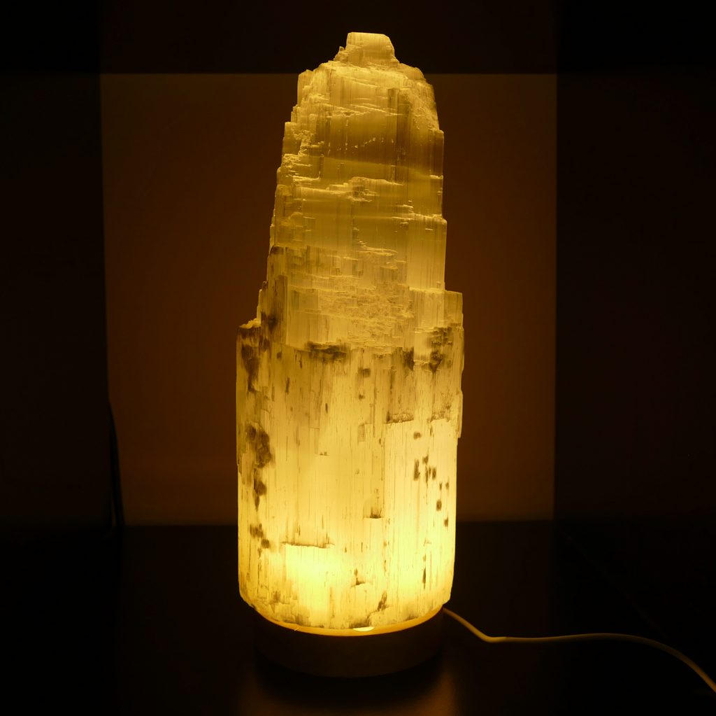 medium selenite lamp led base