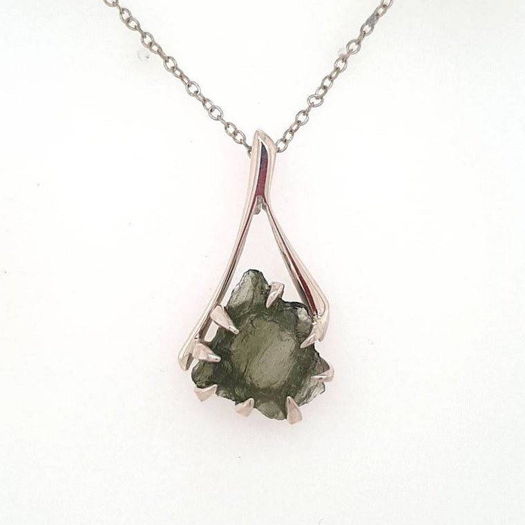 moldavite pendant