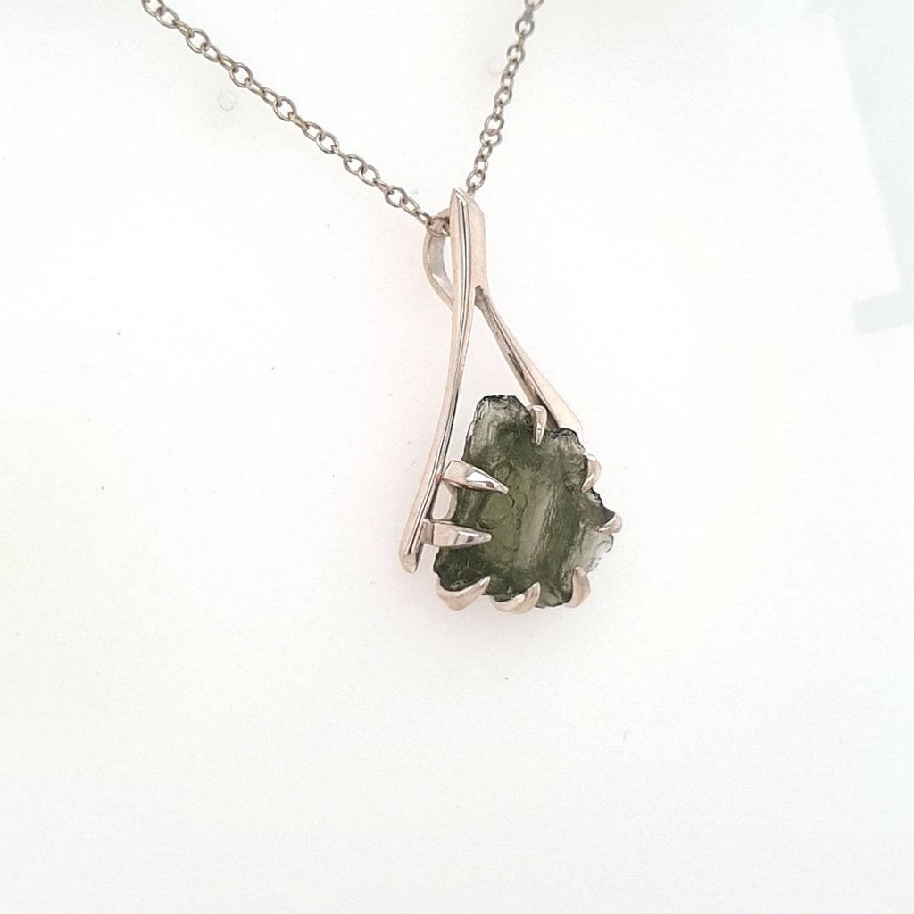 moldavite pendant