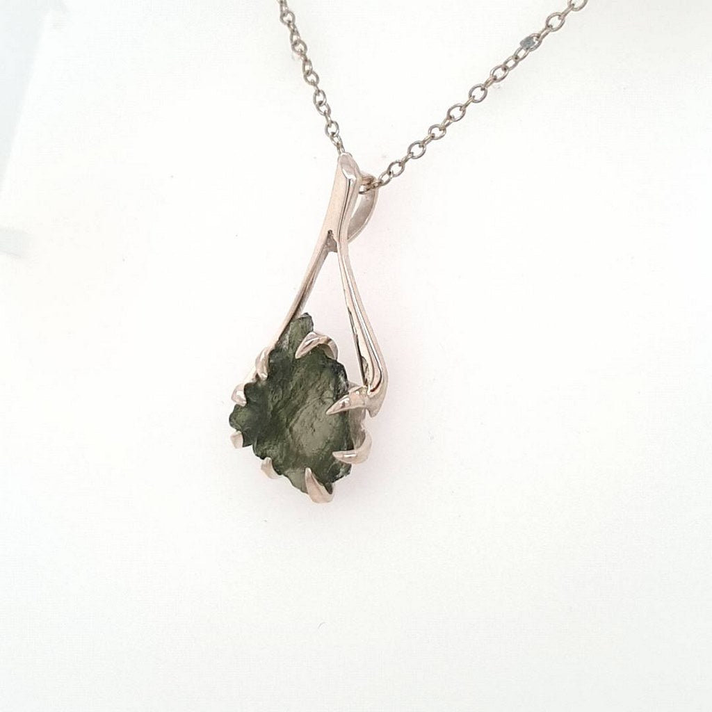 moldavite pendant