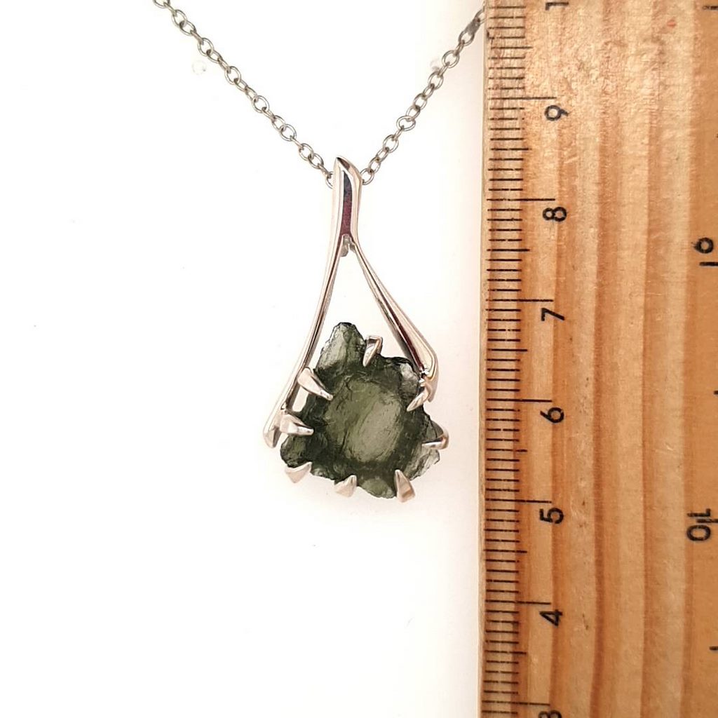 moldavite pendant