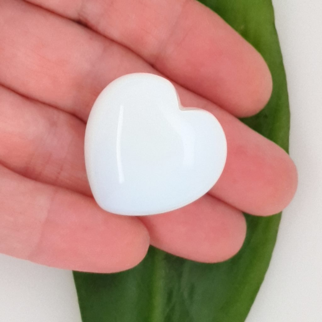 opalite heart