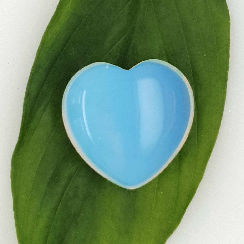 opalite heart