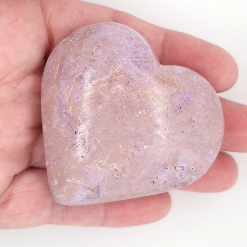 phosphosiderite crystal heart