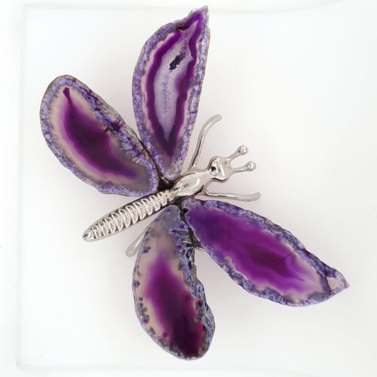 purple agate butterfly