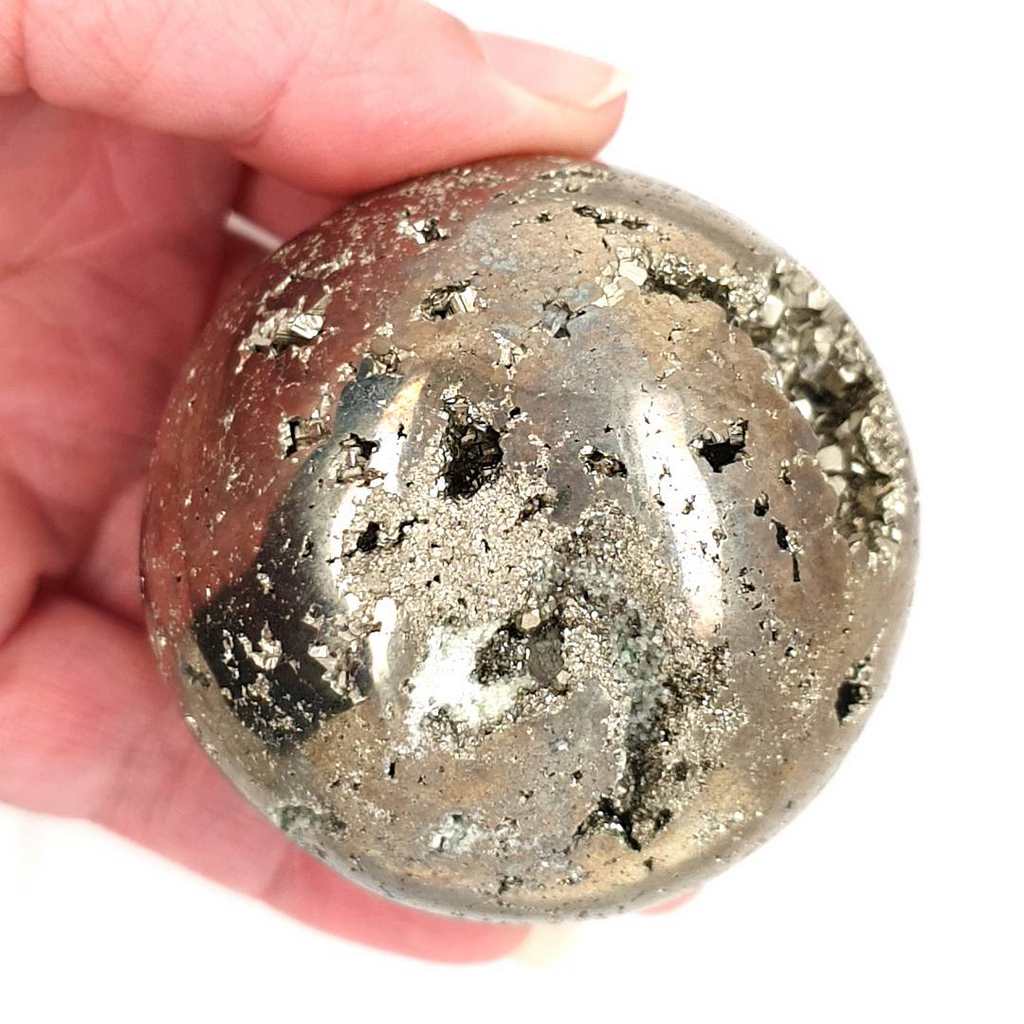 pyrite cluster sphere