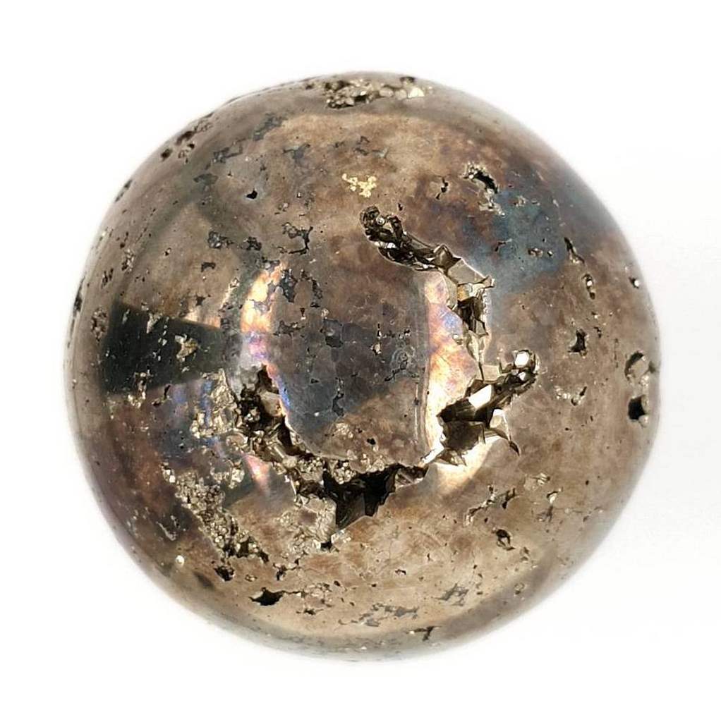 Pyrite Crystal Cluster Sphere
