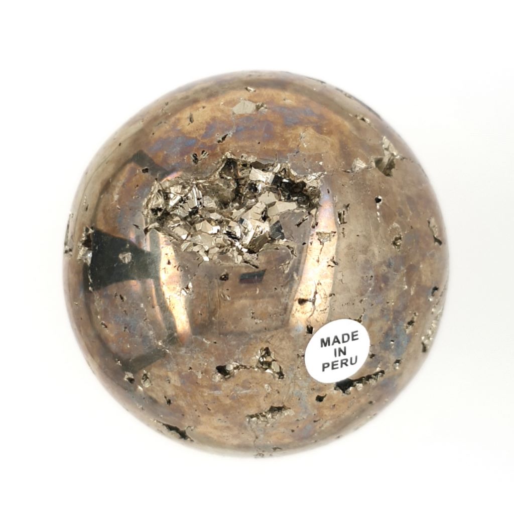 pyrite cluster sphere