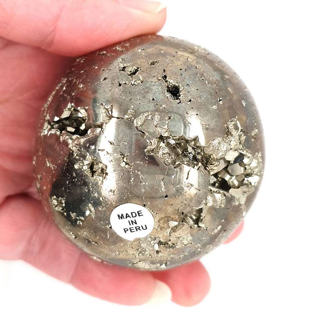 pyrite cluster sphere