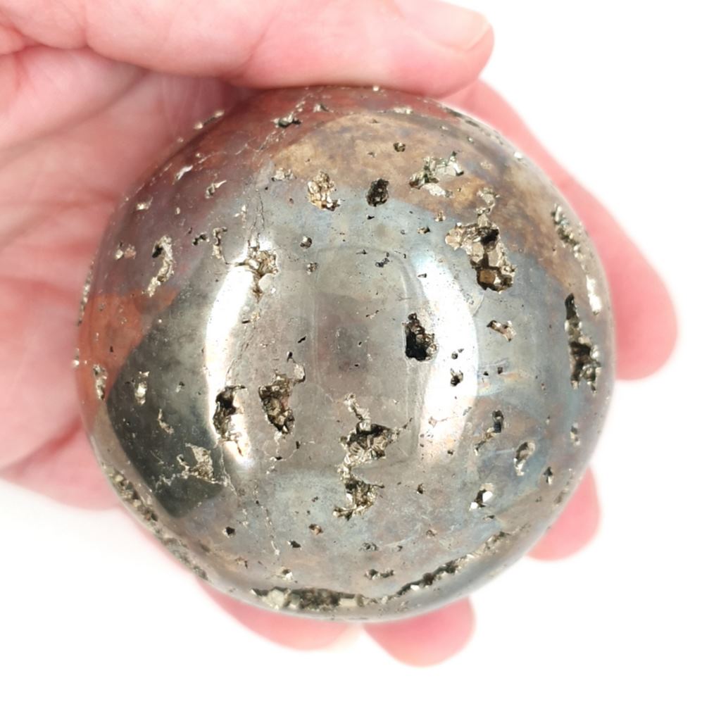 pyrite cluster sphere