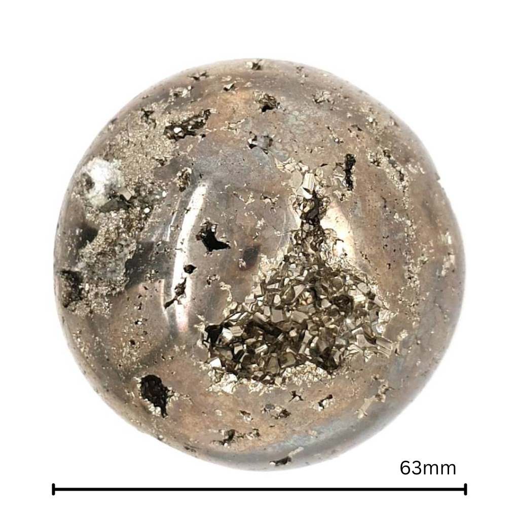 pyrite cluster sphere