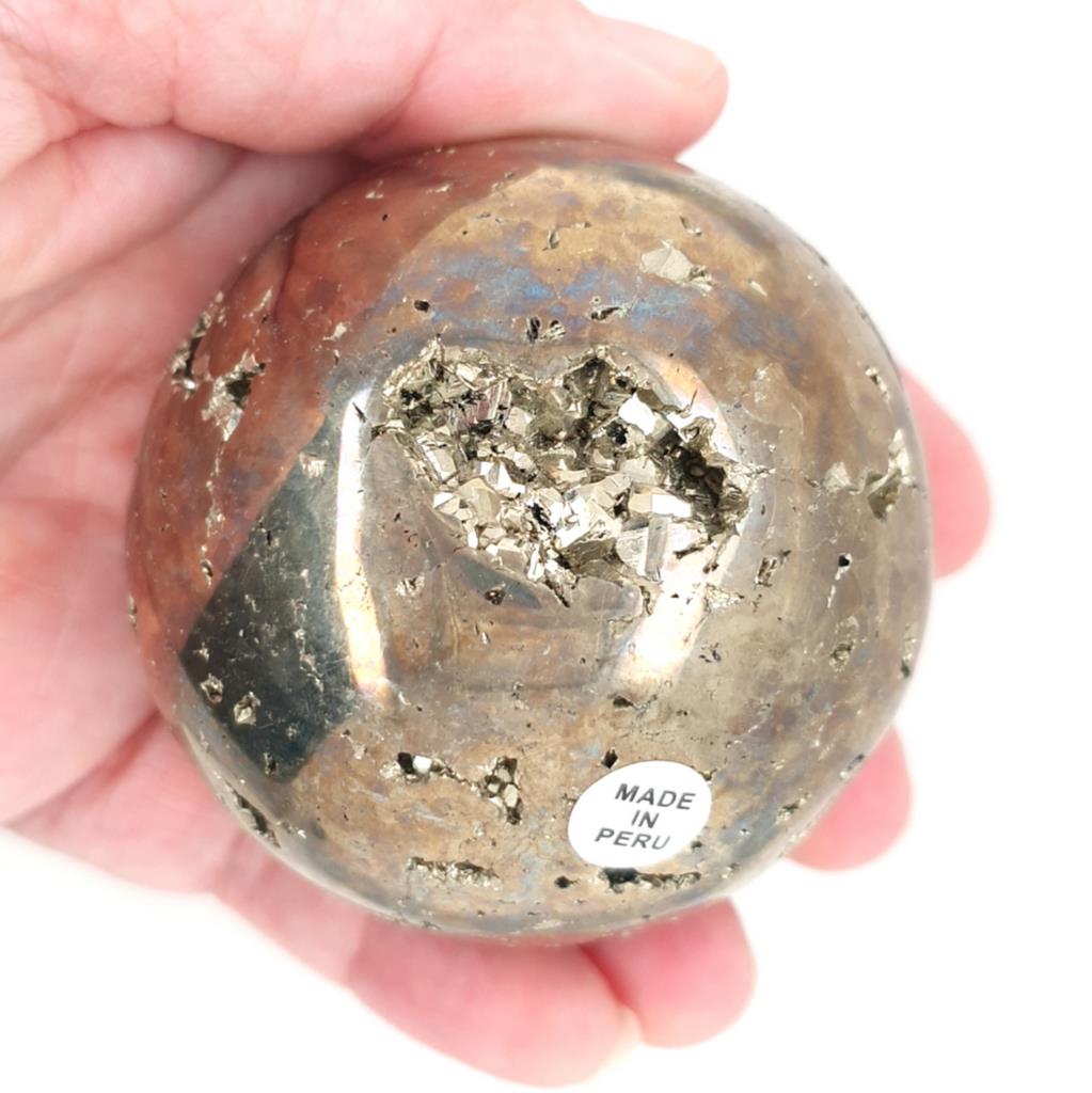 pyrite cluster sphere