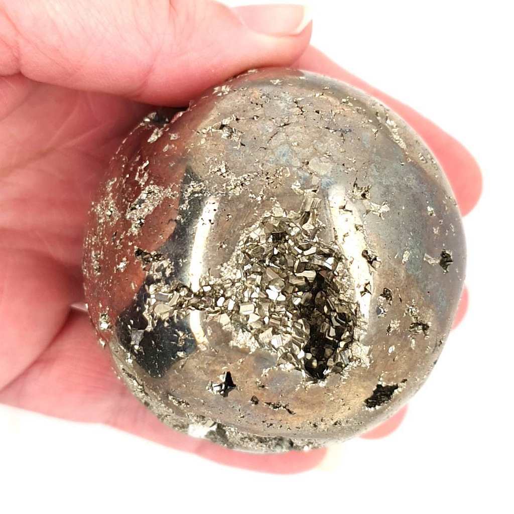 pyrite cluster sphere