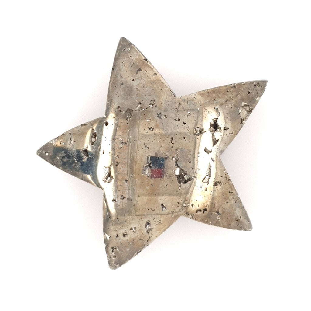 pyrite crystal cluster star