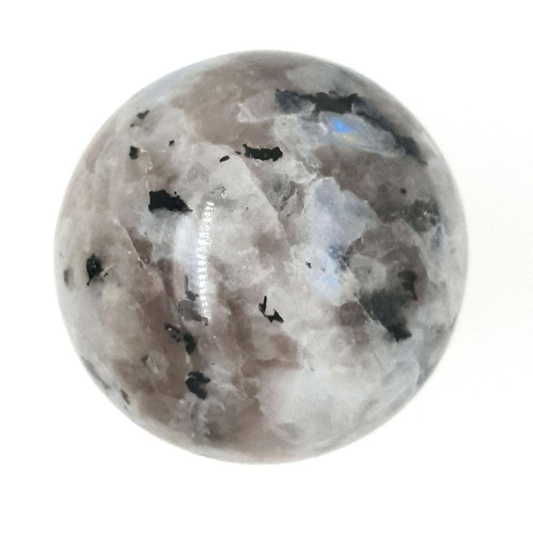 rainbow moonstone crystal sphere