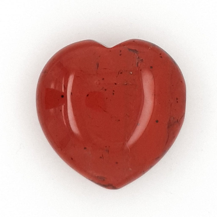 red jasper crystal hearts