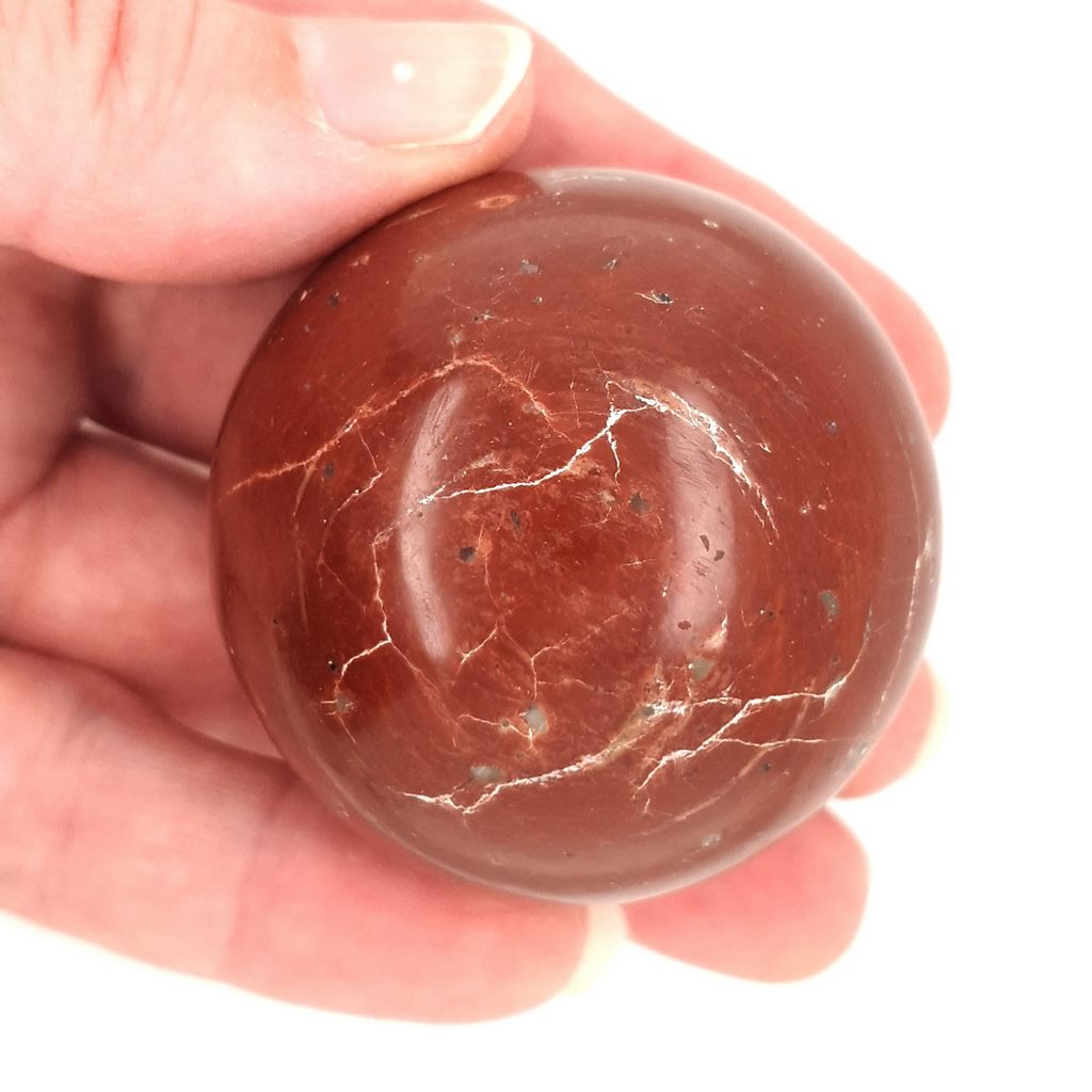 red jasper sphere