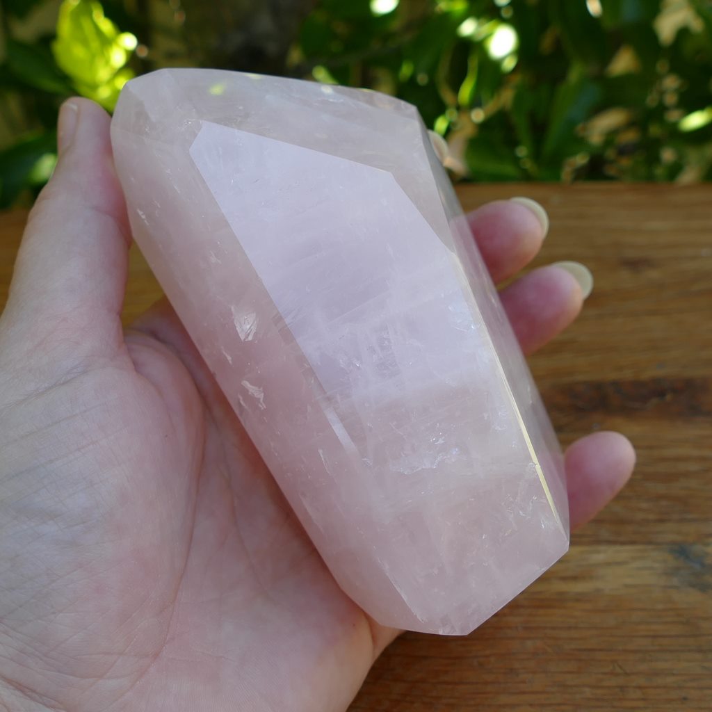 Rose Quartz Gentle Touch Beautifully Polished Healing Crystal for Love