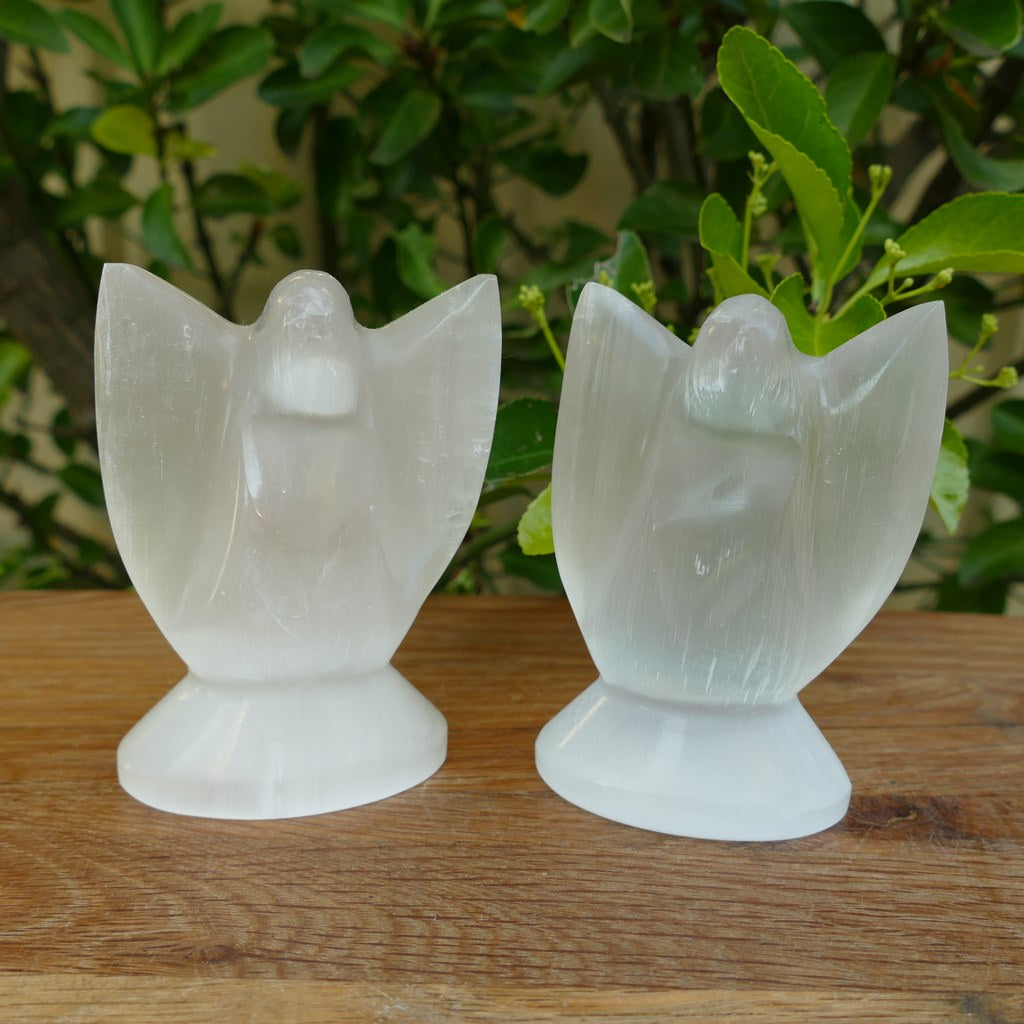 selenite crystal angels