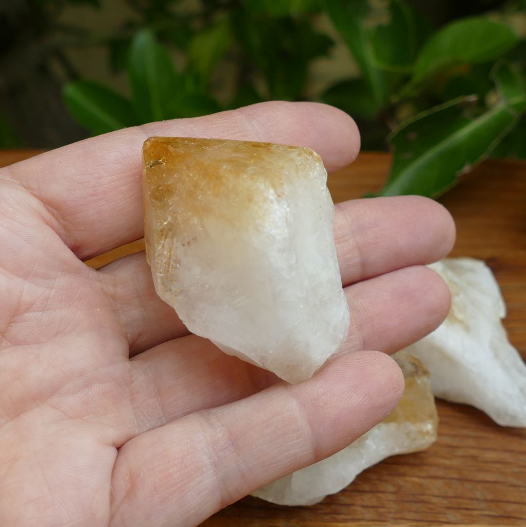 citrine natural points