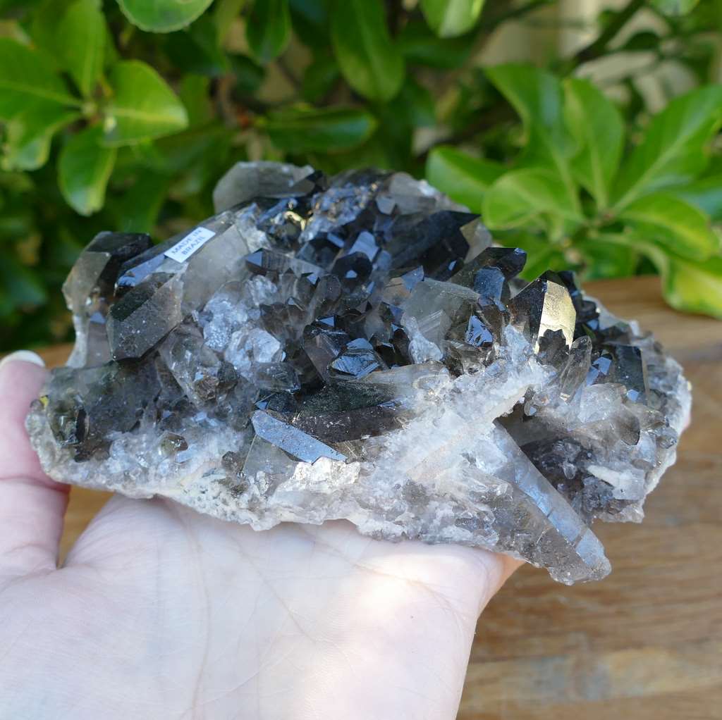Smoky Quartz Cluster Natural Crystal Raw Mineral