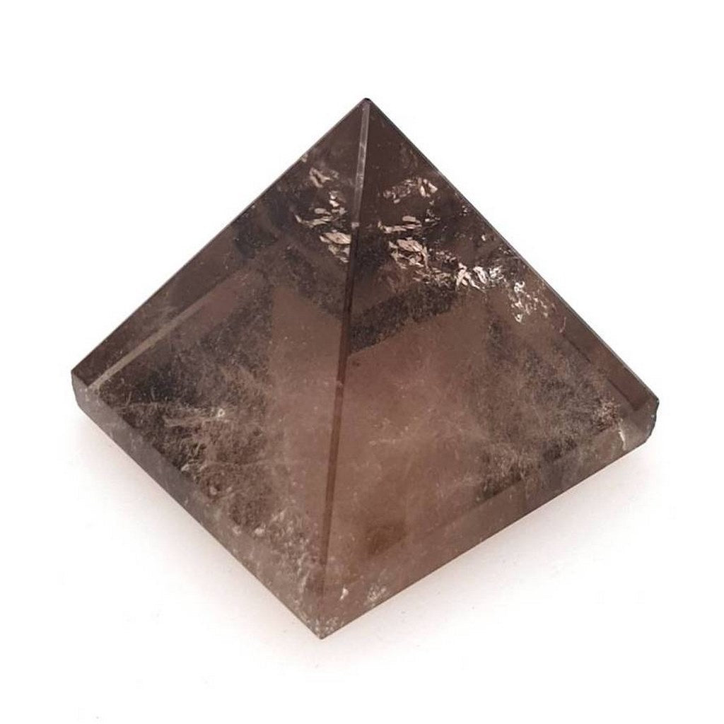 smoky quartz crystal pyramid