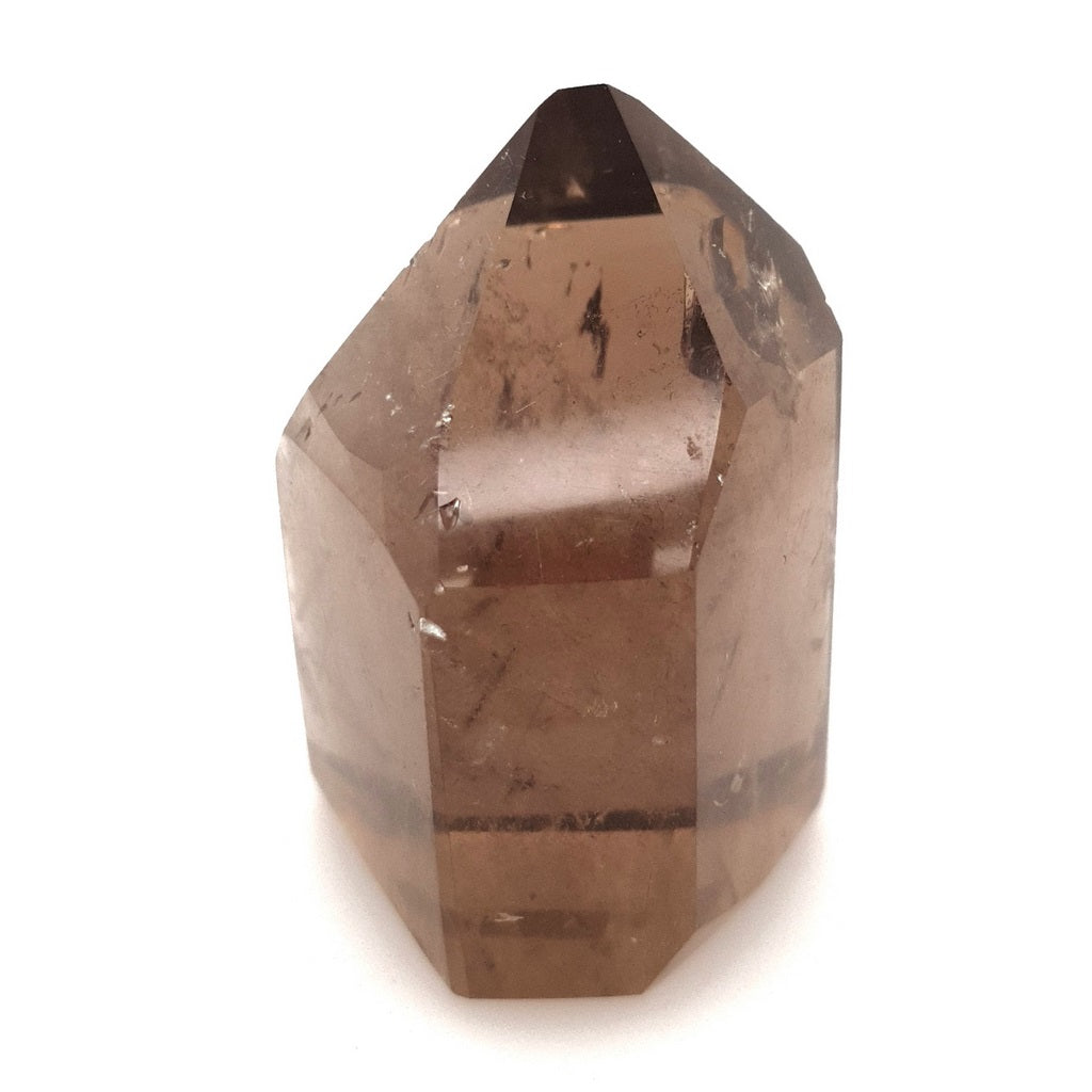 smoky quartz polished point