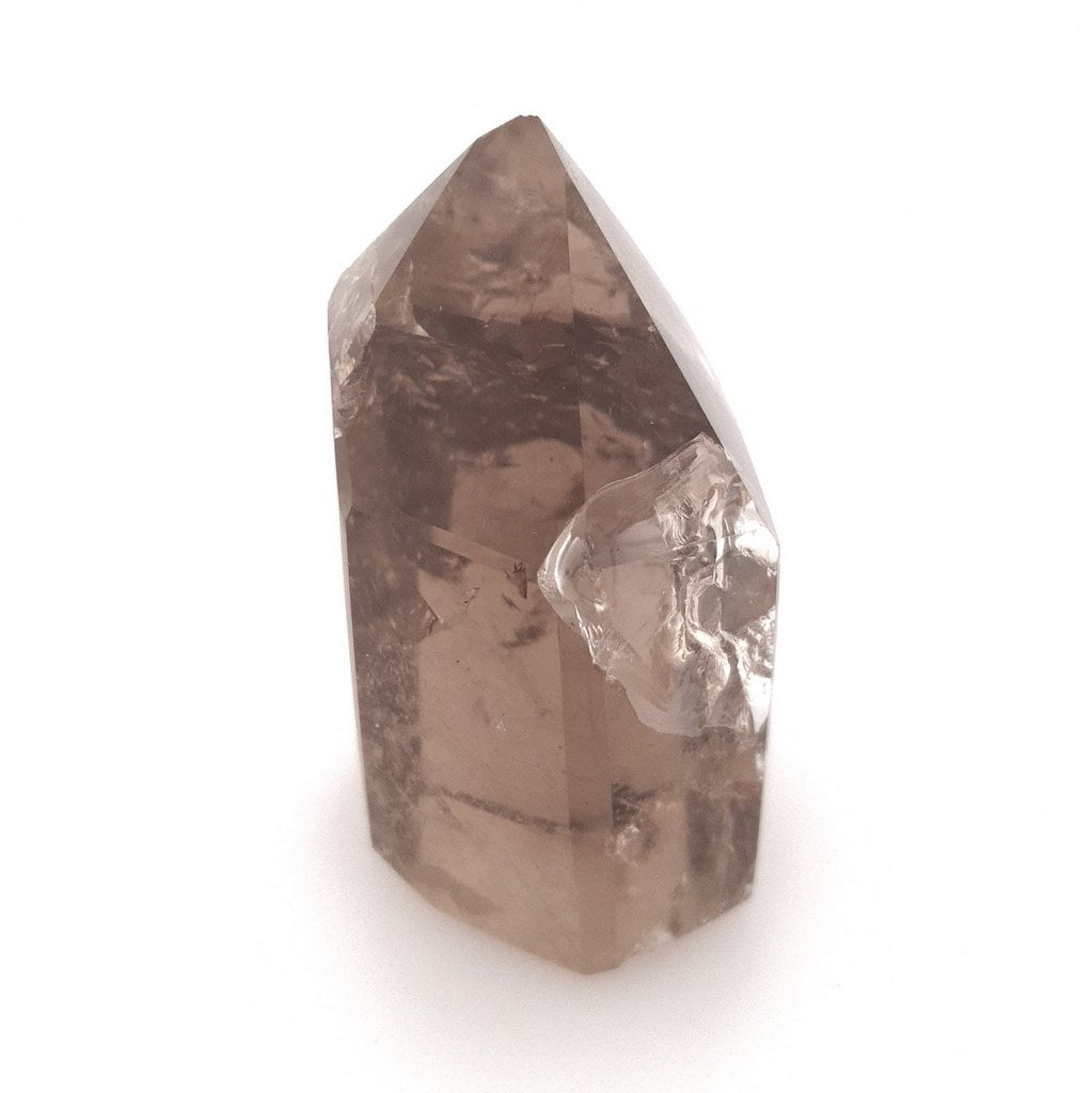 smoky quartz polished point