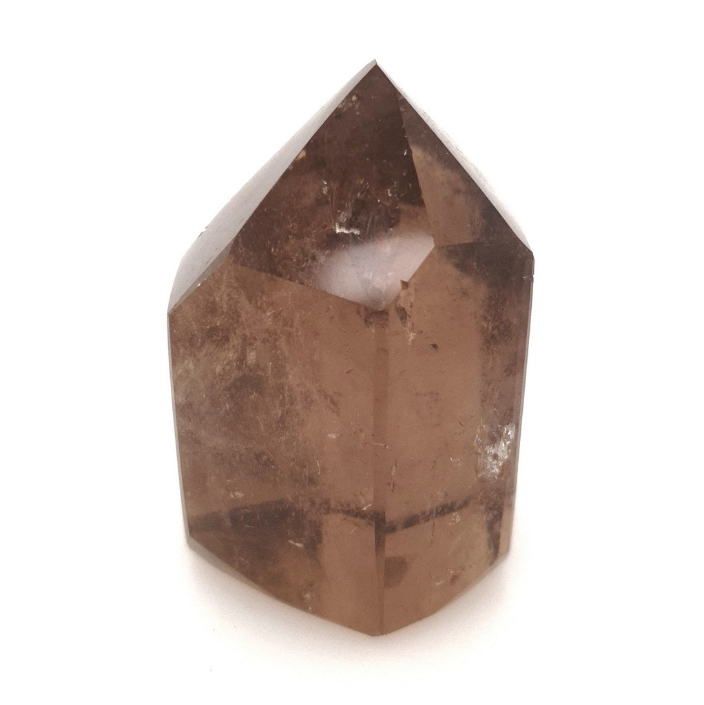 smoky quartz polished point